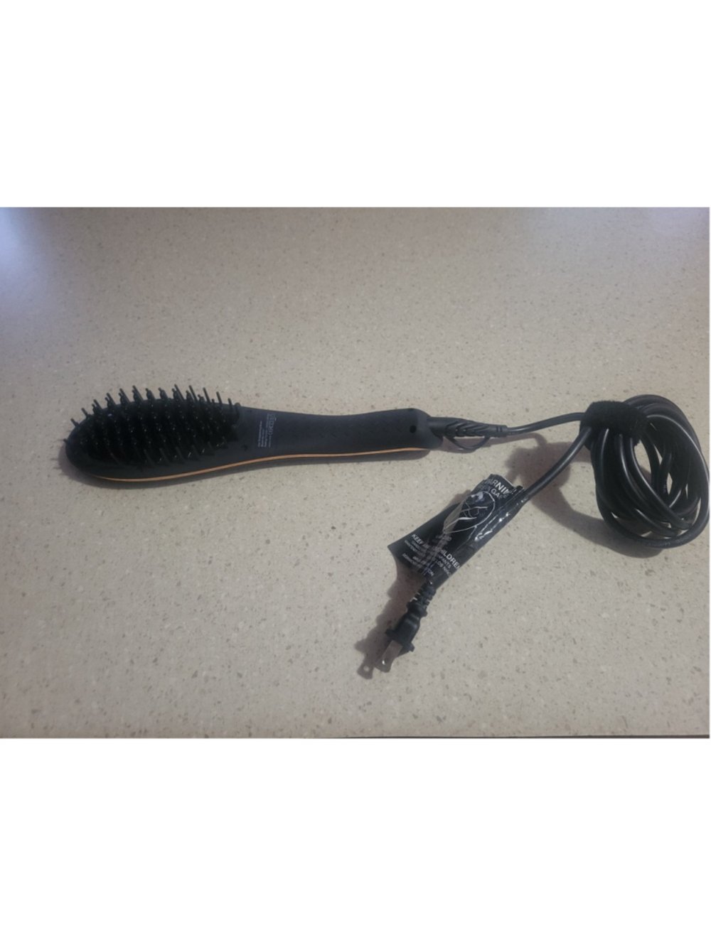 FoxyBae Rose Gold Straightening Brush - Picture 3 of 3